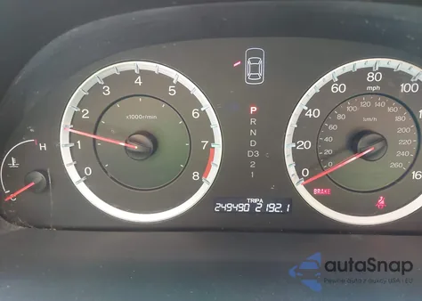 2008 Honda Accord 2.4 Ex из США, поврежденный, VIN 1HGCP26728A072463